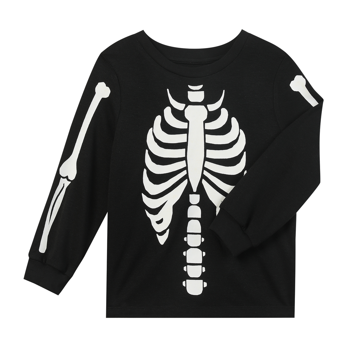 Cherokee Printed Tee with Skeleton Print