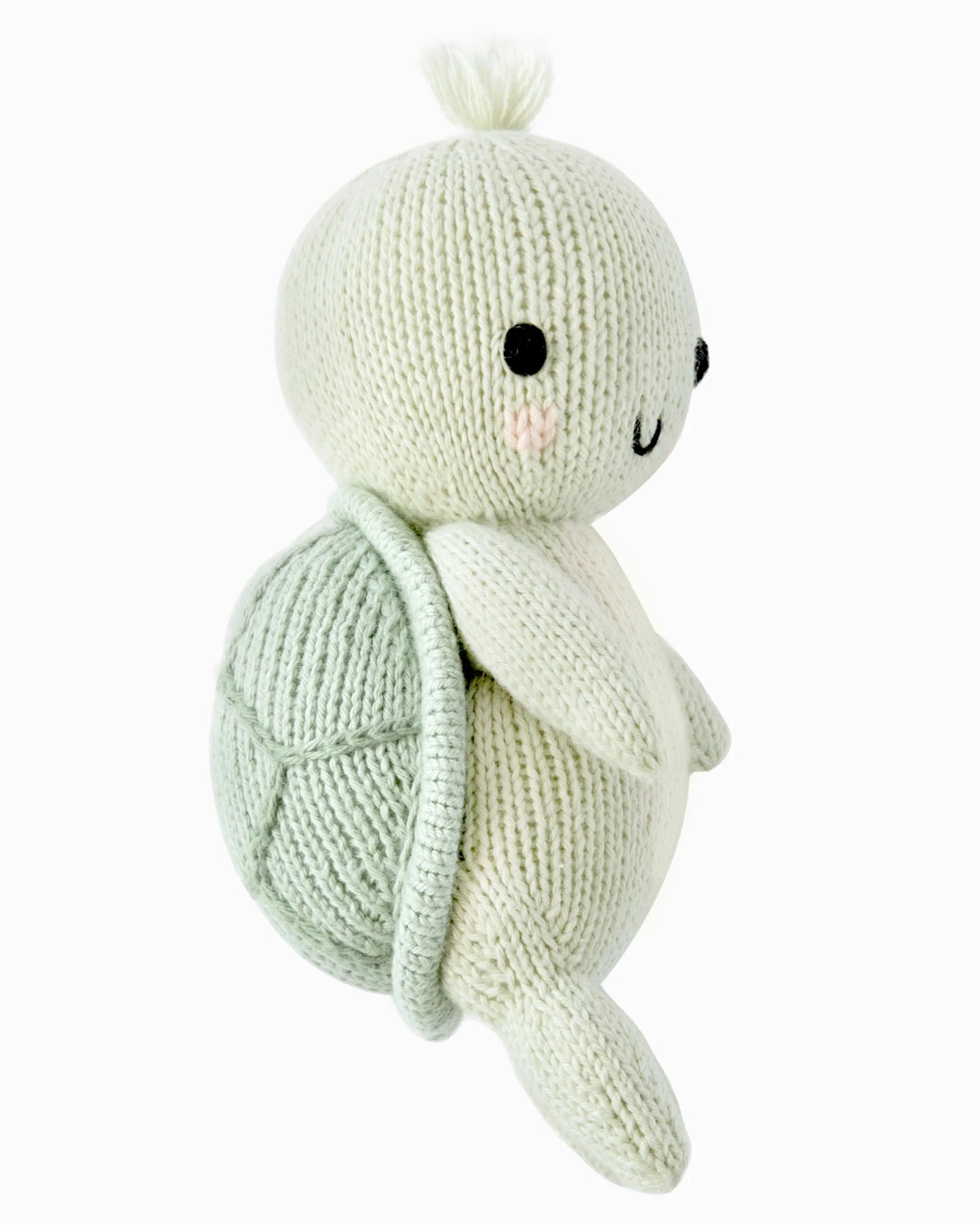 cuddle + kind Baby sea turtle (kelp green)