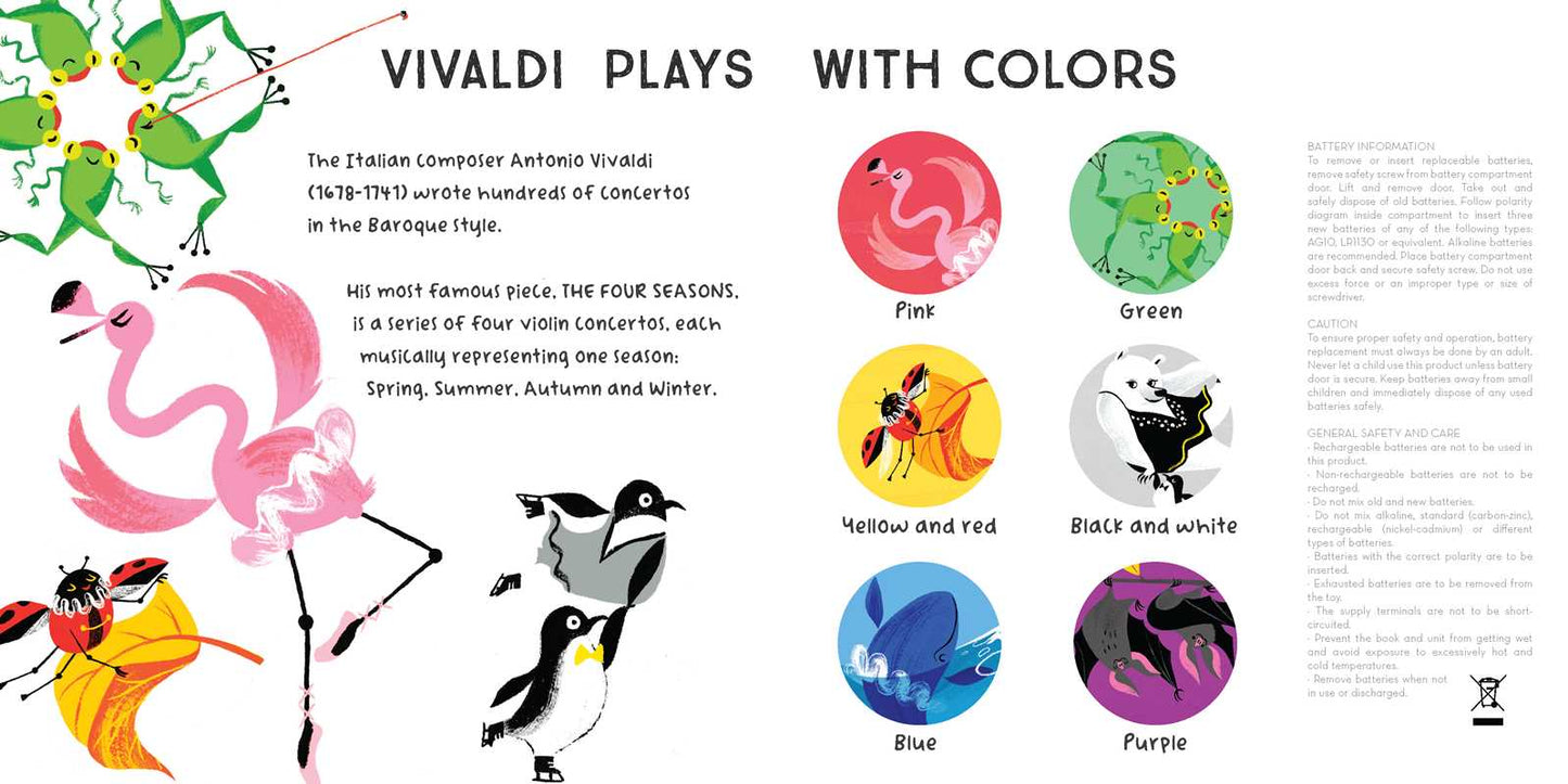 Baby Vivaldi: A Classical Music Sound Book (With 6 Magical Melodies) by Little Genius Books