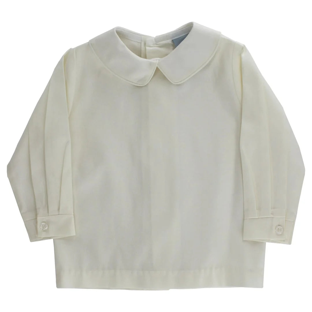 Bailey Boys Ivory Boys Piped Shirt