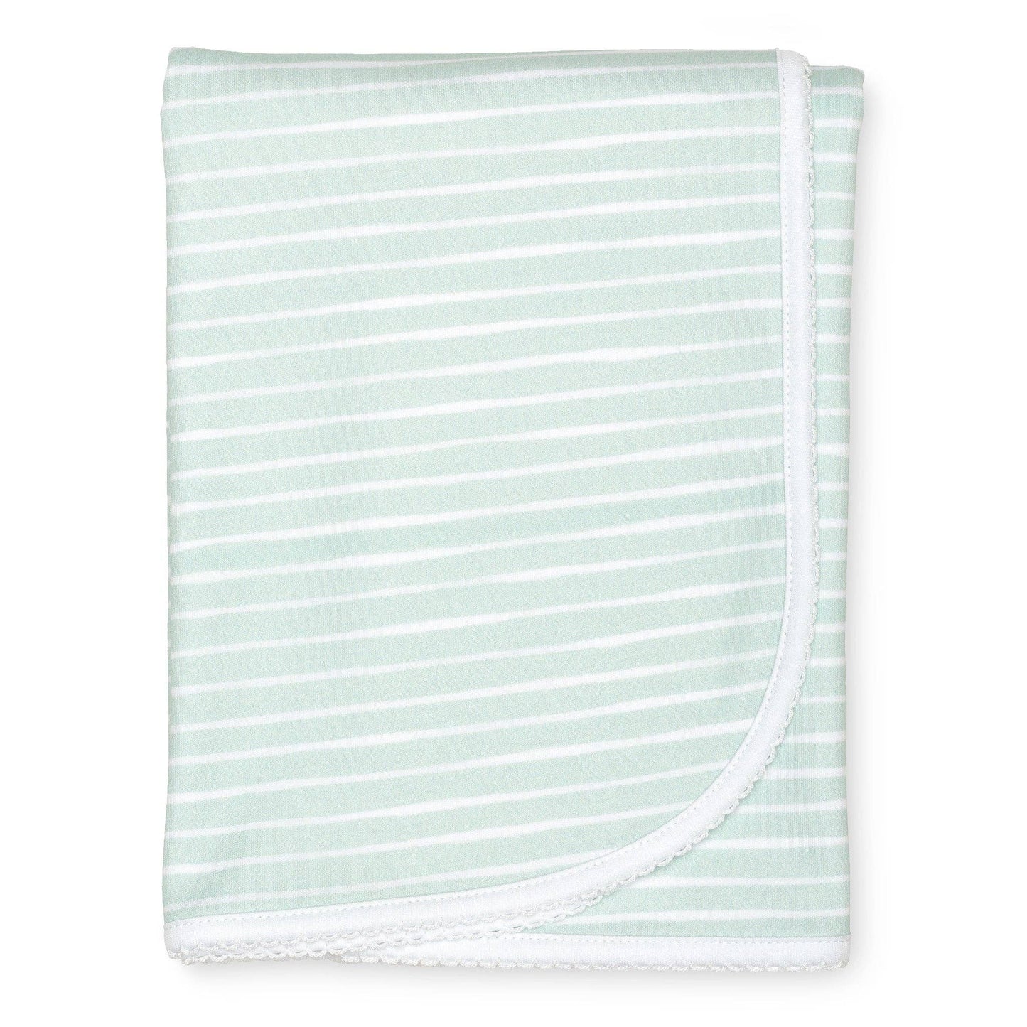 Sage Stripe Blanket