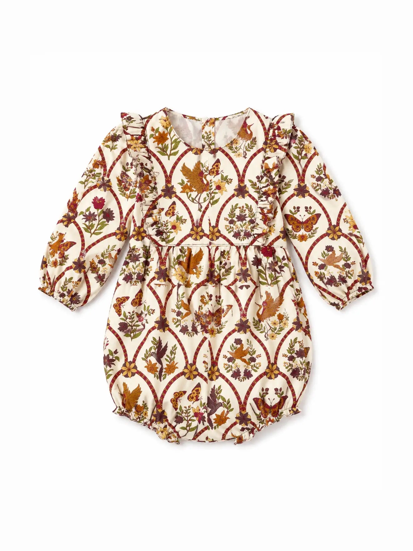 Briton Court Long Sleeve Kelly Bubble- Heirloom Garden