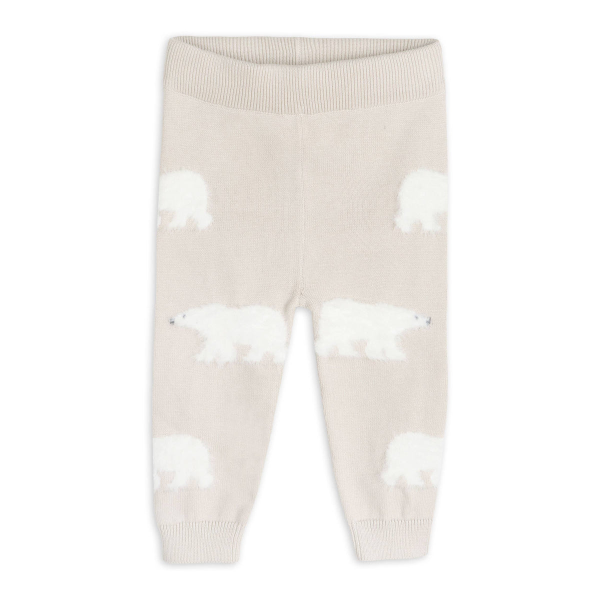 Polar Bear Baby Sweater Pullover & Pants (Organic Cotton)