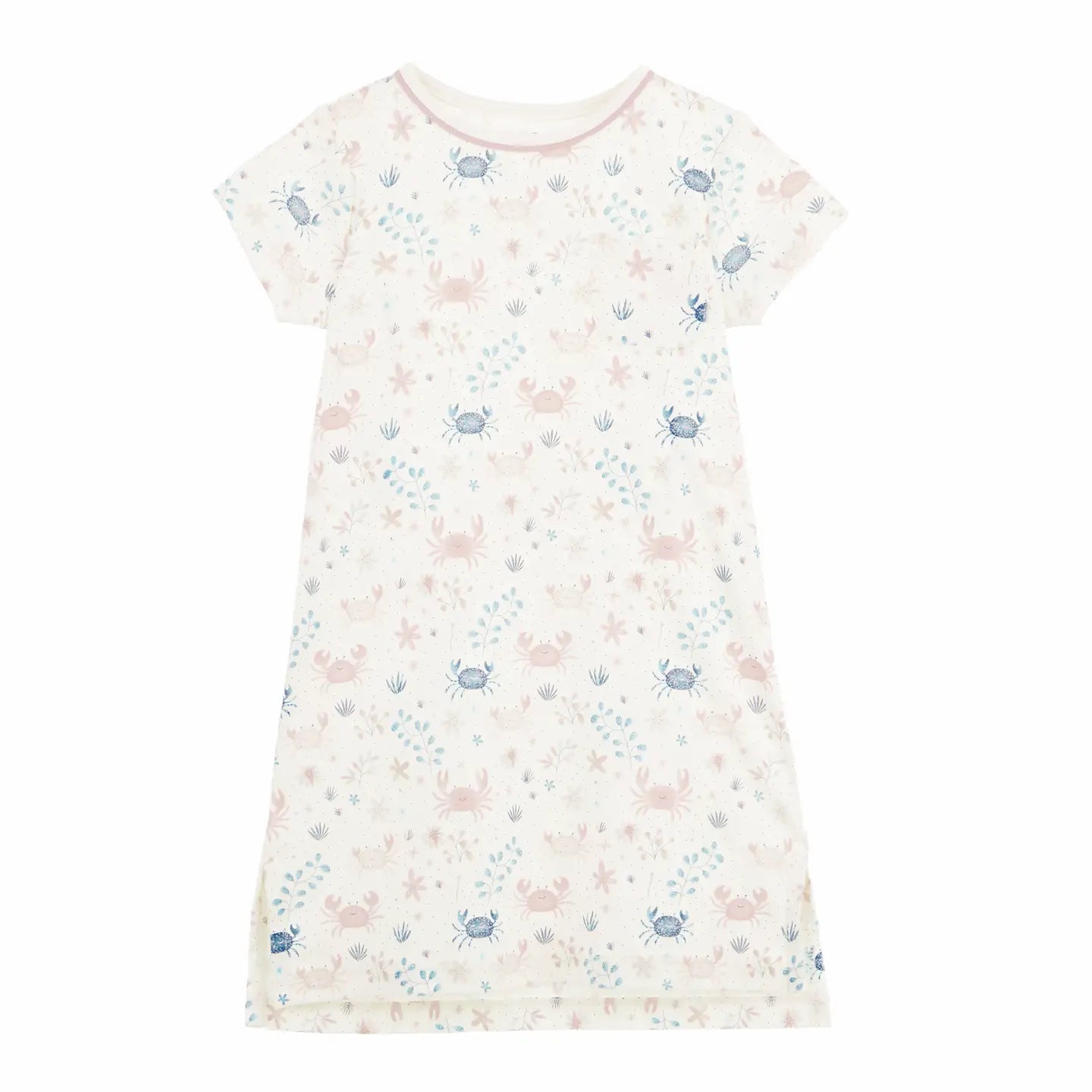Crabby Cove Nightdress- Dusty Rose