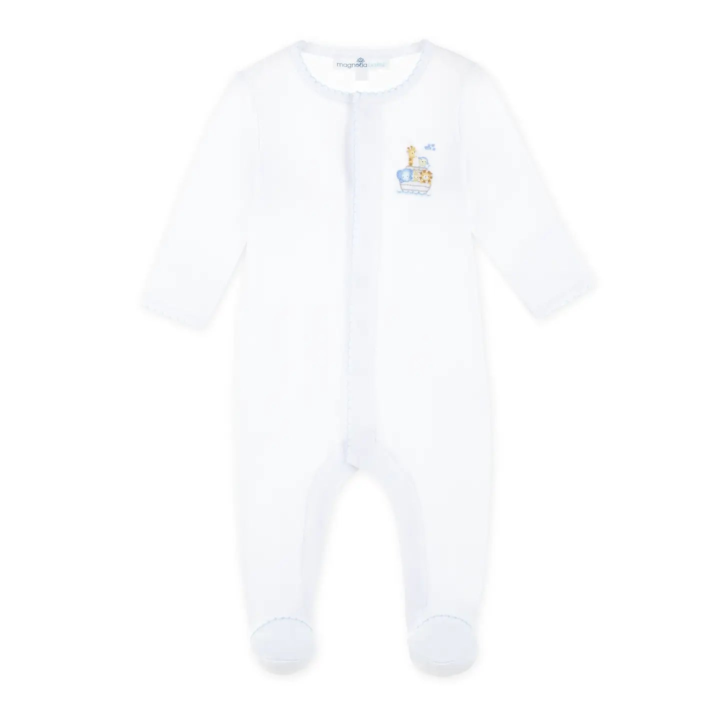 Magnolia Baby Noah's Ark Zip Footie