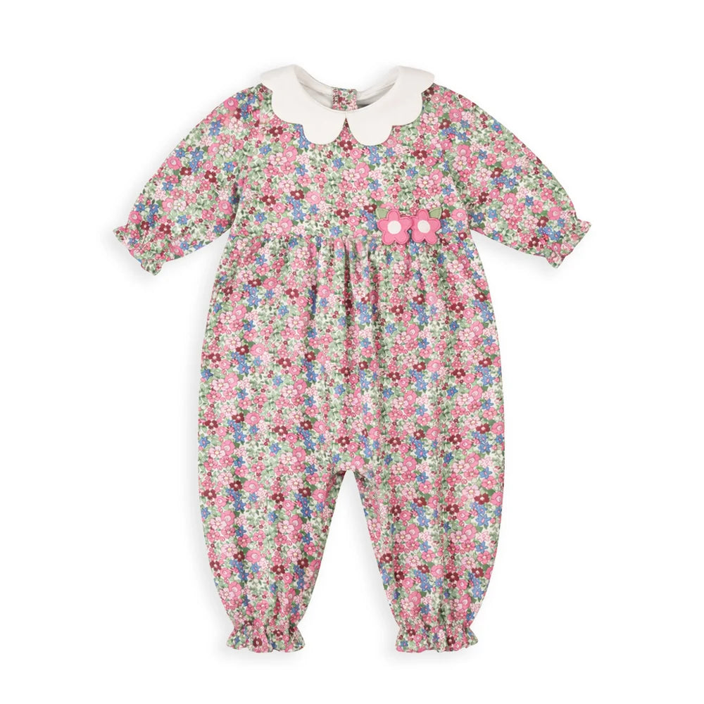 Florence Eiseman Floral Knit Longall with Flowers