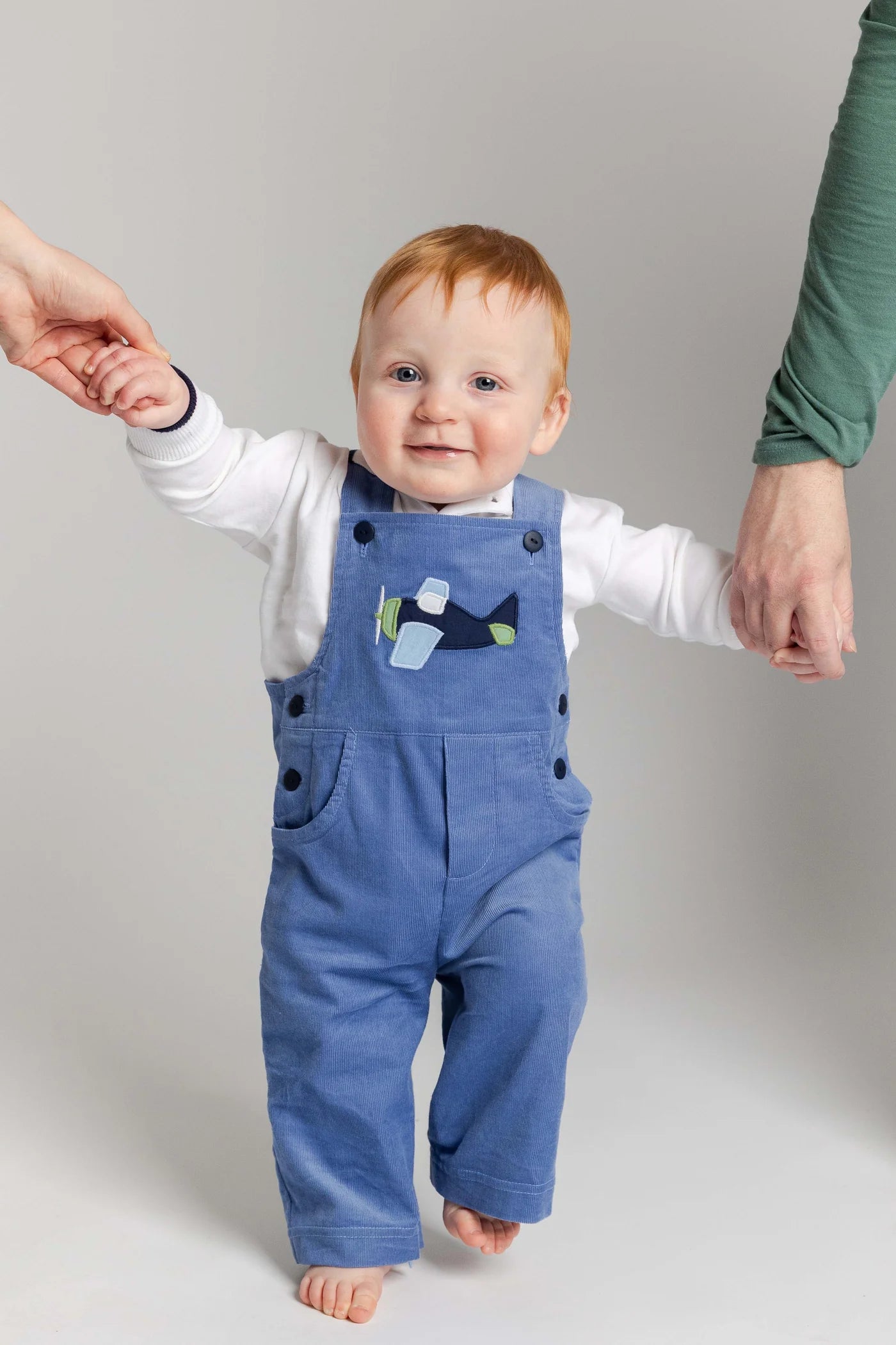 Florence Eiseman Corduroy Longall with Airplane