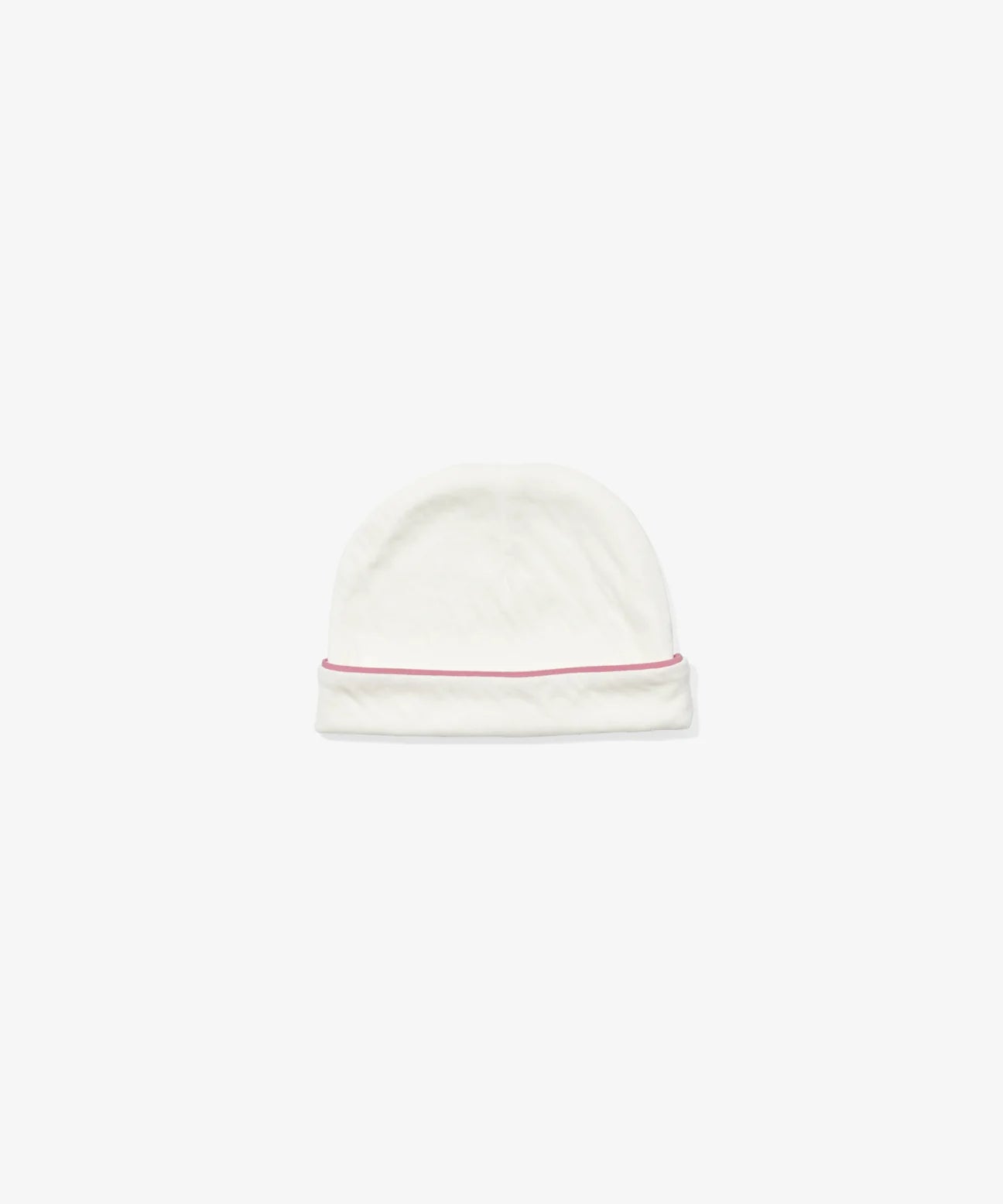 Oso & Me Hazy Hat organic cotton baby hat rose piping
