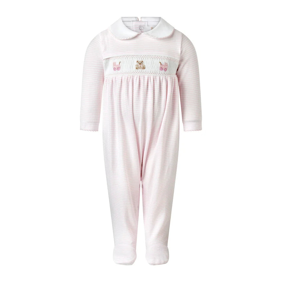 Rachel Riley Pram Embroidered Babygro
