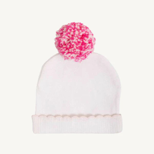The Beaufort Bonnet Company I’m Here newborn knit hat pink