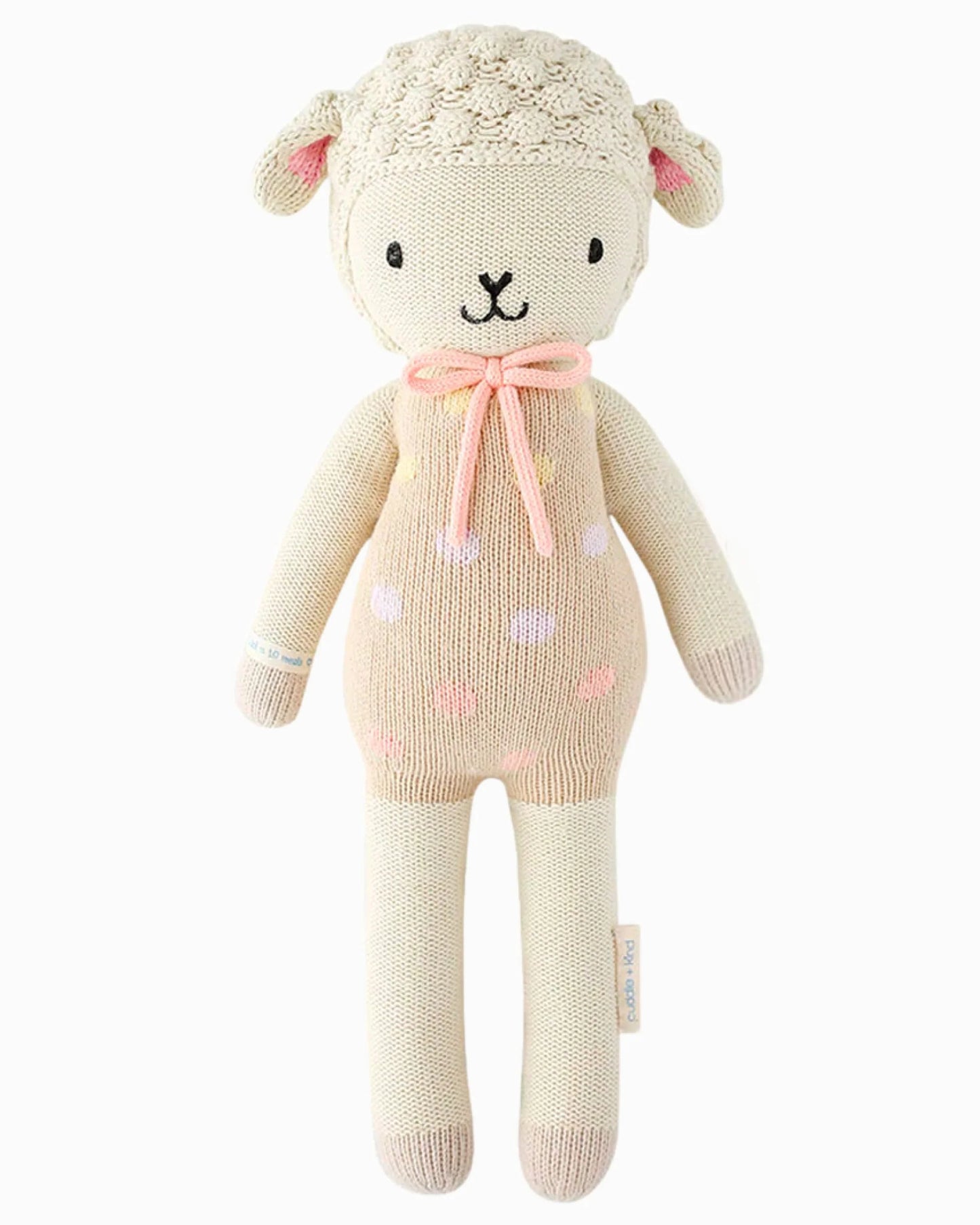 cuddle + kind Lucy the lamb (pastel)- little 13"