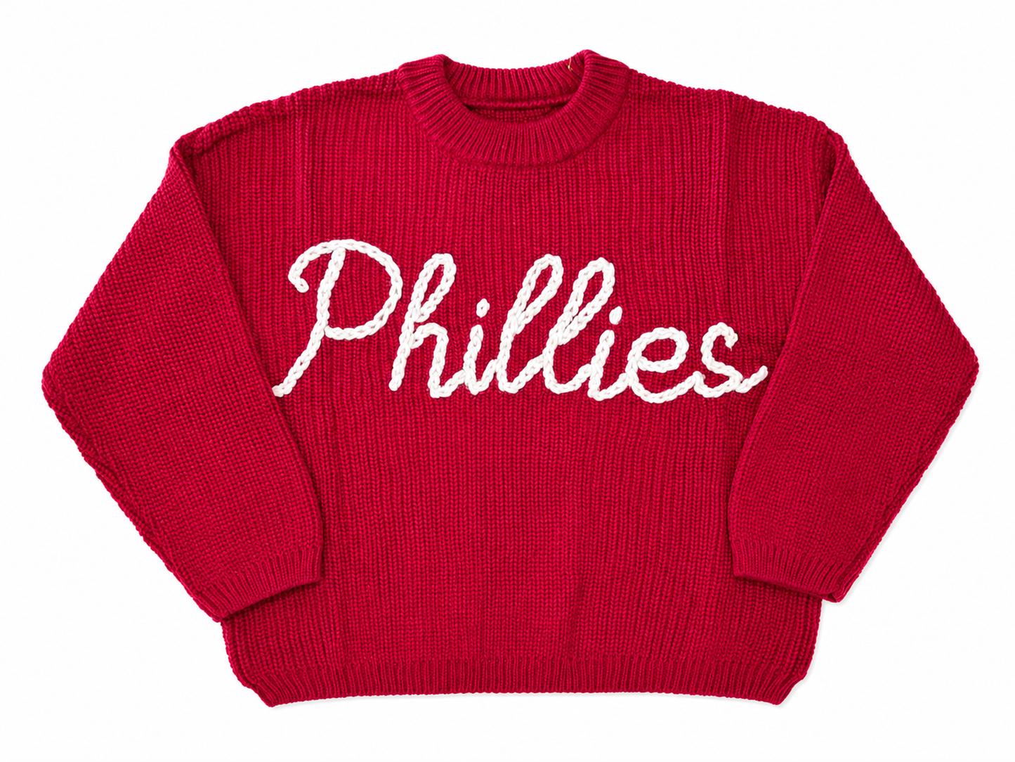 Embroidered Phillies Sweater