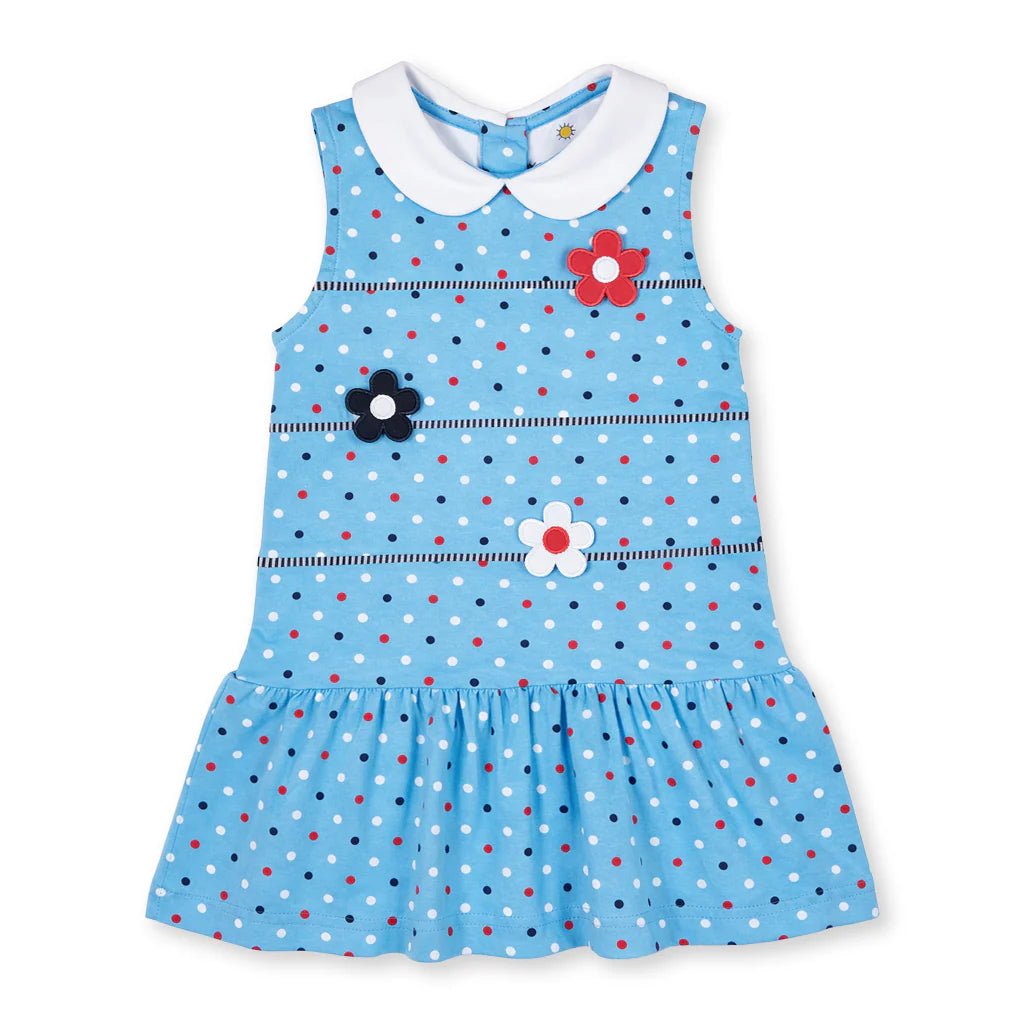 Florence Eiseman Printed Knit Dress With Flowers
