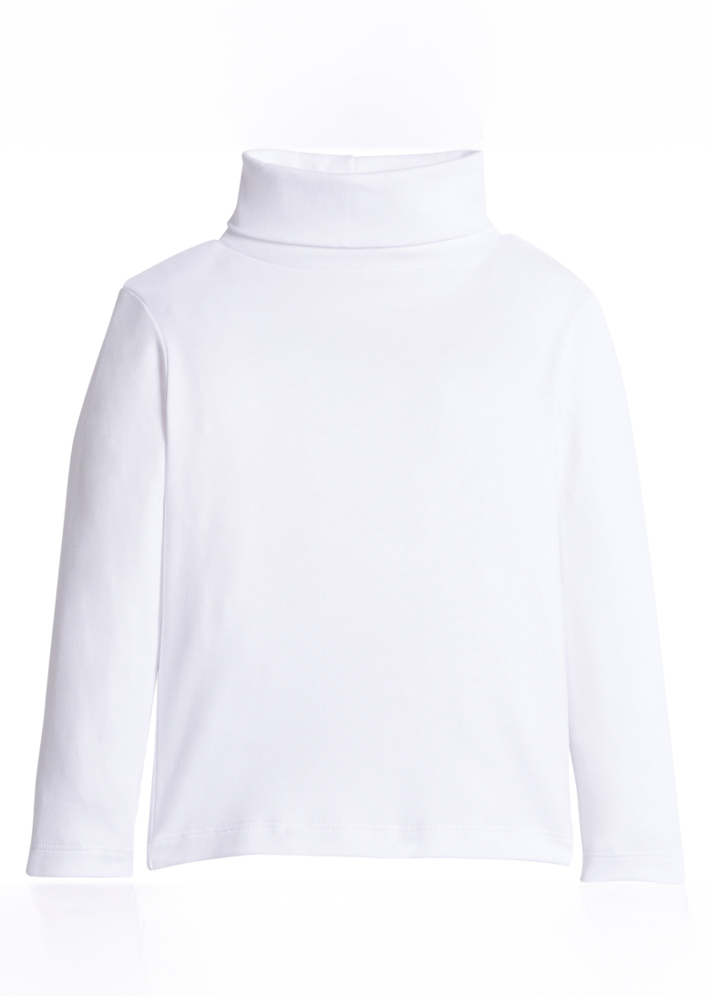 Little English Solid Turtleneck