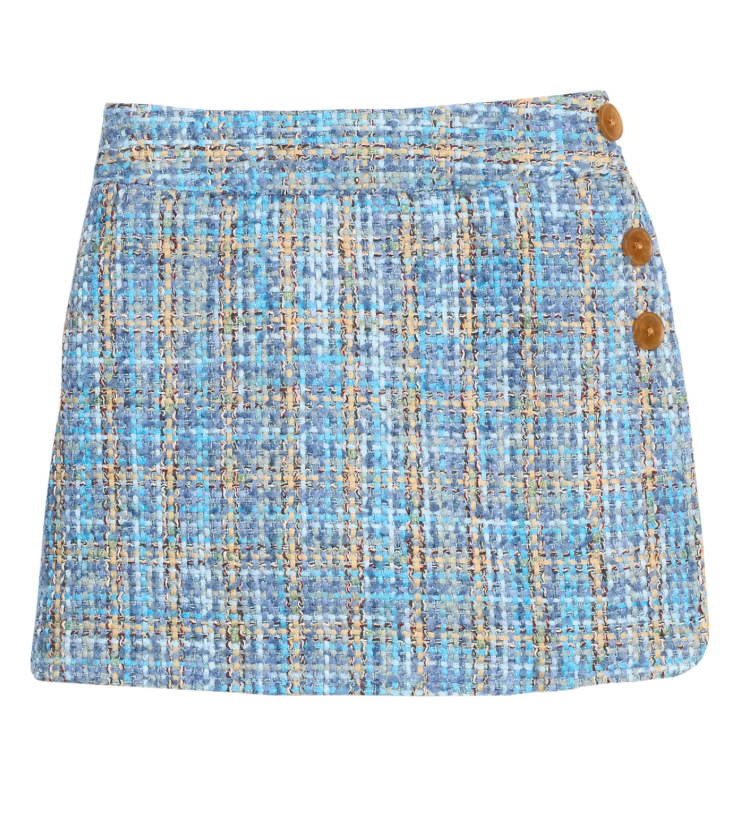 Bisby Mini Skort- Turin Tweed
