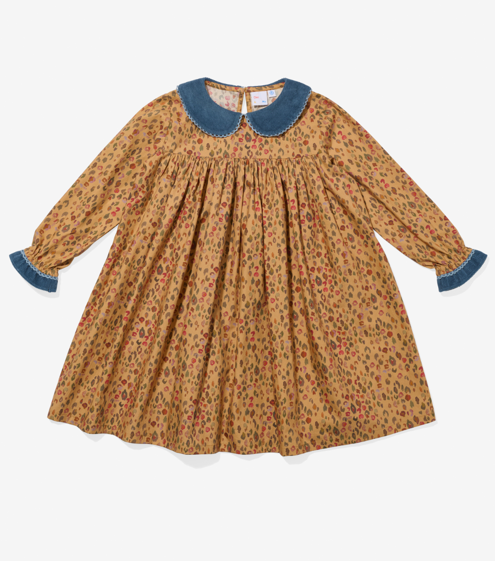Oso & Me Delphina Dress, Sand Leopard