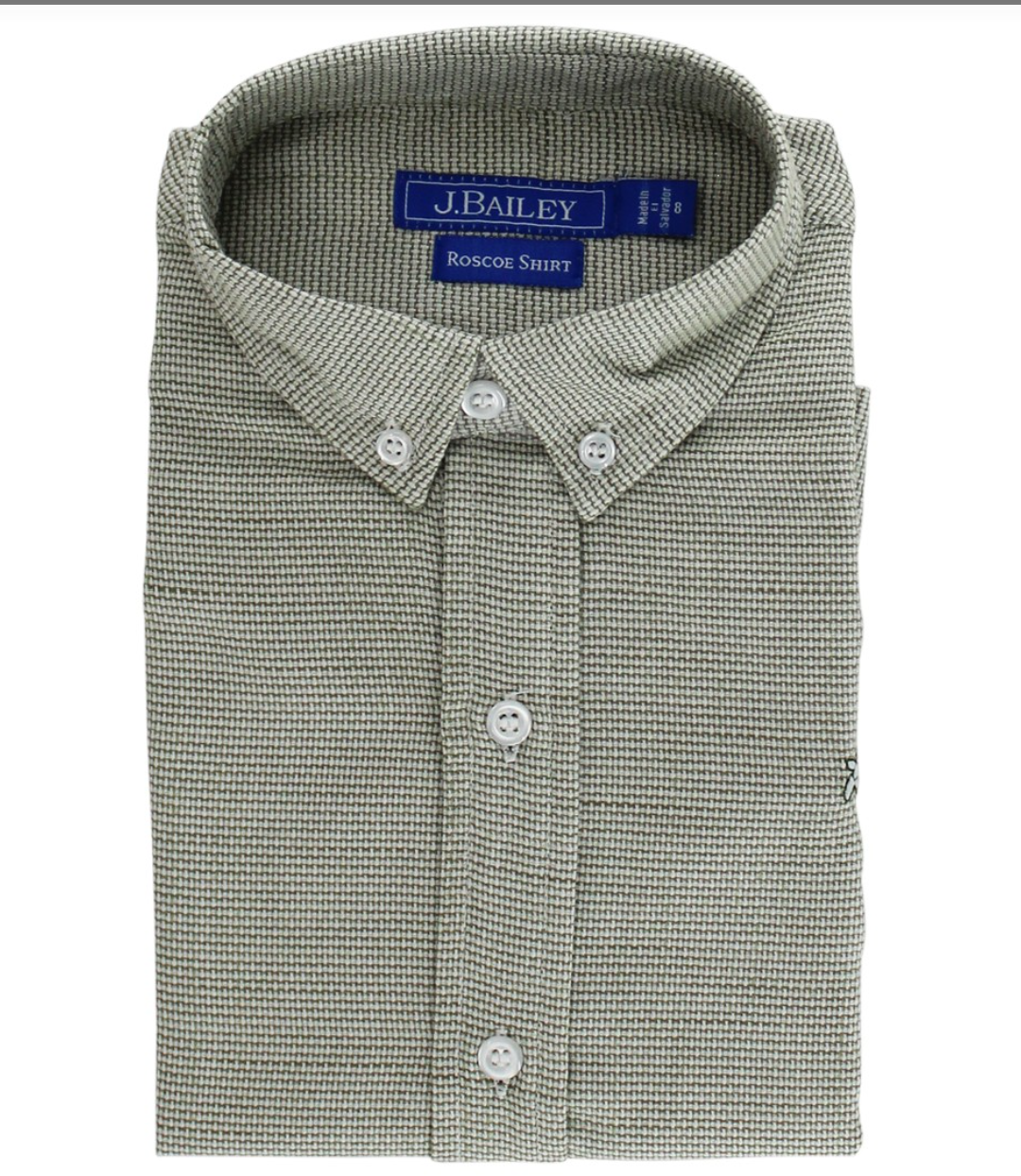 Bailey Boys Button Down Shirt- Basil