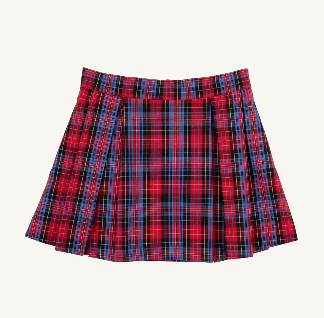 The Beaufort Bonnet Company Parson Pleated Skirt - Woven Yarn-