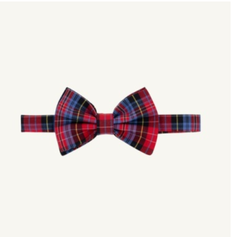 The Beaufort Bonnet Company Baylor Bowtie- Woven Yarn- Bucktown Tartan 2-12