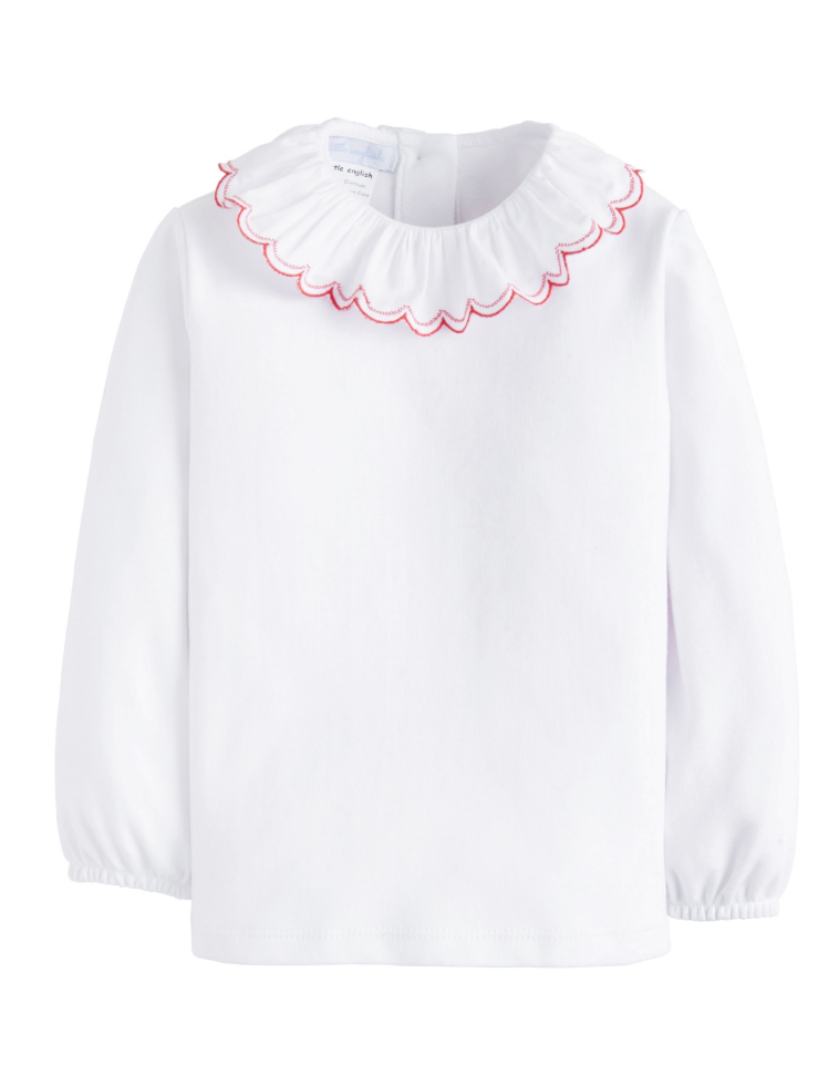 Little English London Blouse - Red