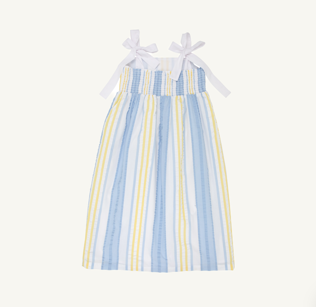 The Beaufort Bonnet Company Macie Midi Dress-seersucker