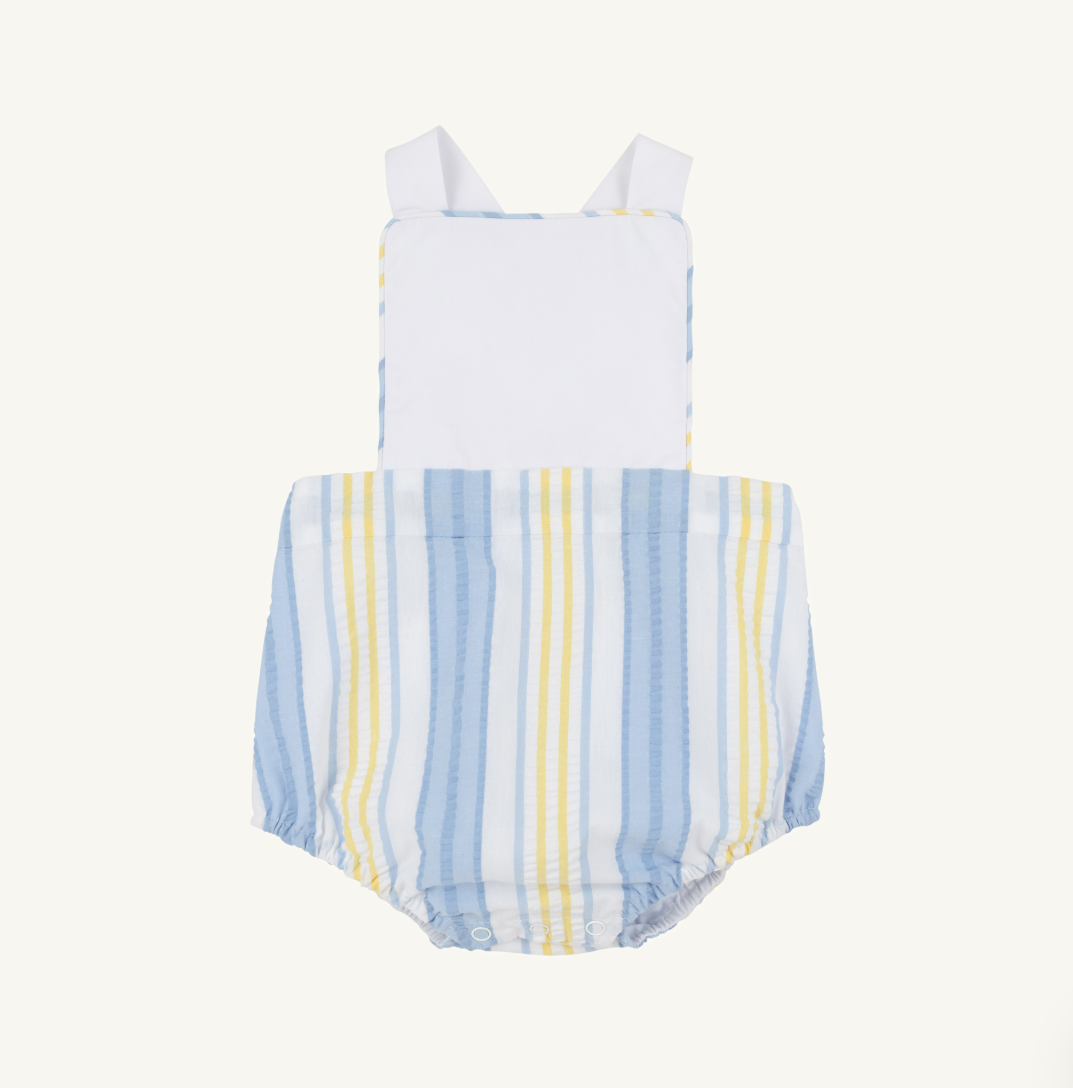 The Beaufort Bonnet Company Sayre Sunsuit - Seersucker