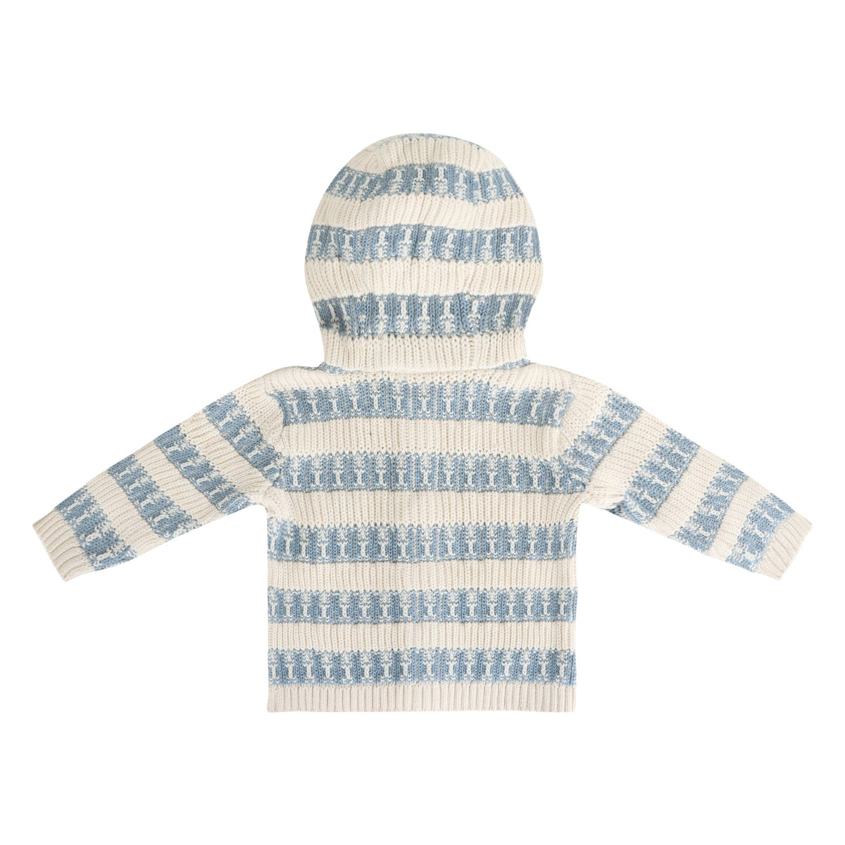 Textured Knit Baby Hooded Jacket - 2 Colors (Organic Cotton)