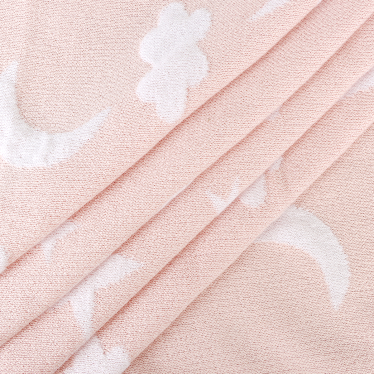 Moon & Stars Dream Organic Baby Jacquard Knit Blanket