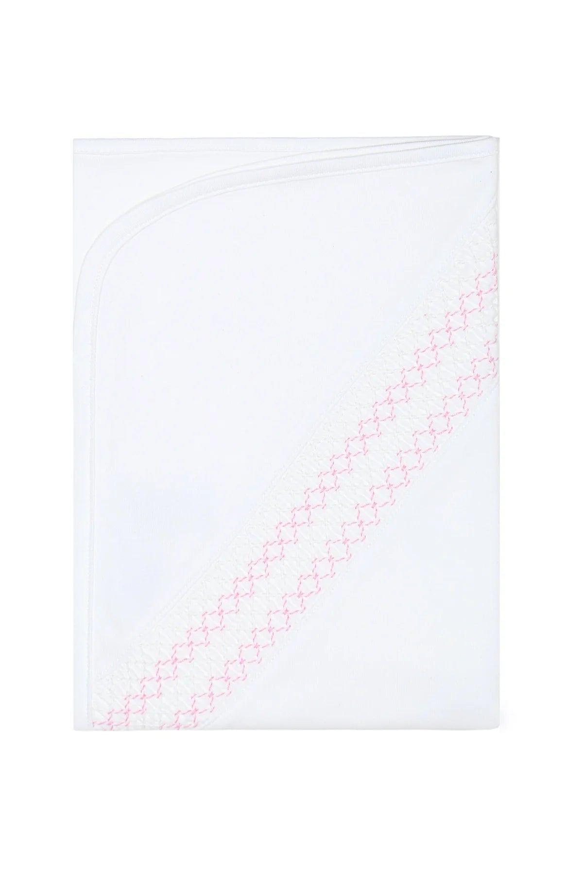 Nellapima Signature Smocked Receiving Blanket