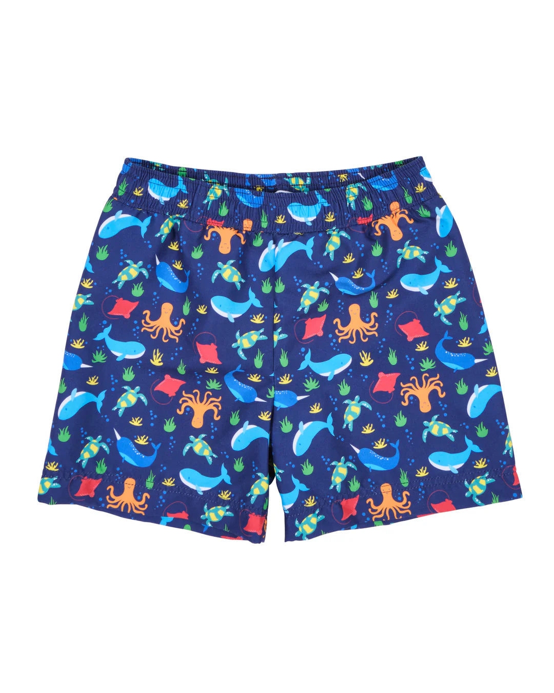 Florence Eiseman under the sea print boys swim trunks