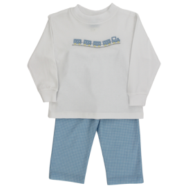 Bailey Boys All Aboard Boy Pant Set