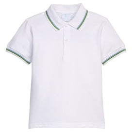 Little English Short Sleeve Tipped Polo