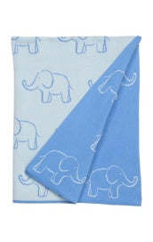 Little English Nursery Blanket- Elephant