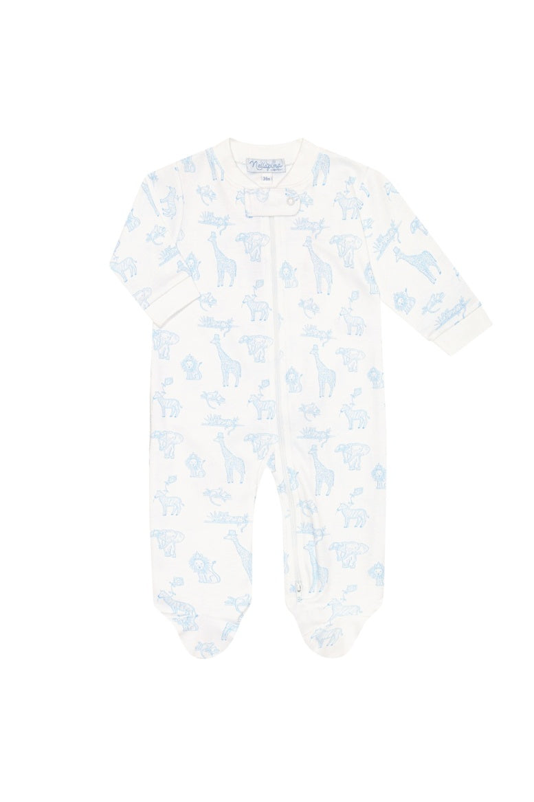 Nellapima Safari Zipper Footie