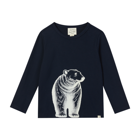 Cherokee Printed Tee with Polar Bear