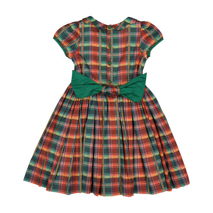 Antoinette Paris Victoire Tartan Smocked Dress