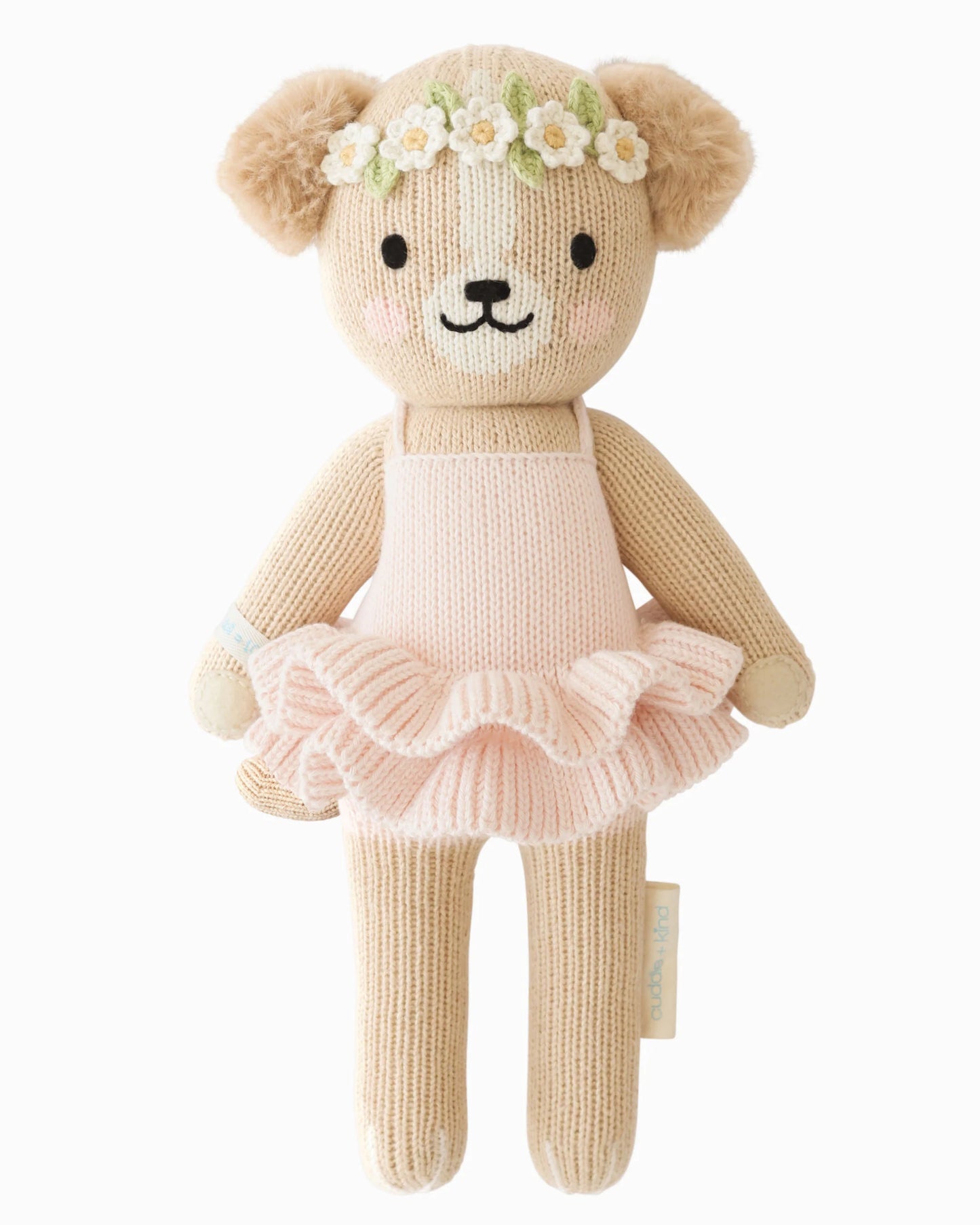 Cuddle + Kind Evelyn the golden puppy (ballet pink)- 13"