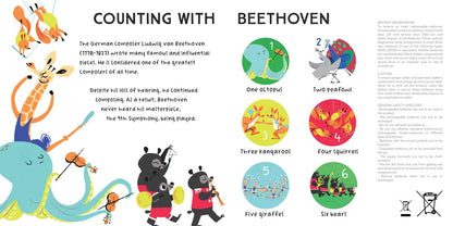 Baby Beethoven: A Classical Music Sound Book (With 6 Magical Melodies) by Little Genius Books