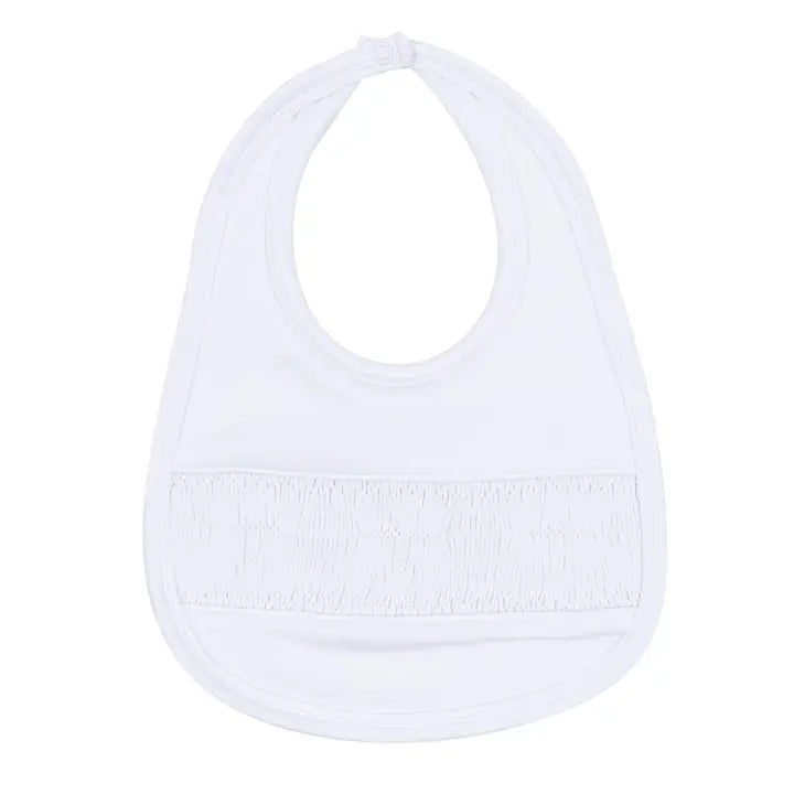 Magnolia Baby Forever Blessed Smocked Bib