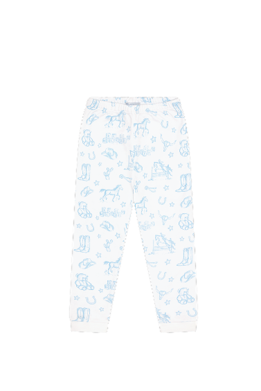 Nellapima Blue Lone Star Toile Pajamas