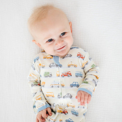 Magnolia Baby On the Go! Zip Footie