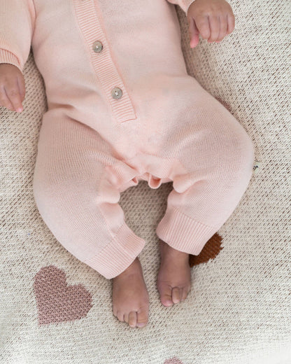 Milan Knit Baby Pocket Jumpsuit (Organic Cotton)