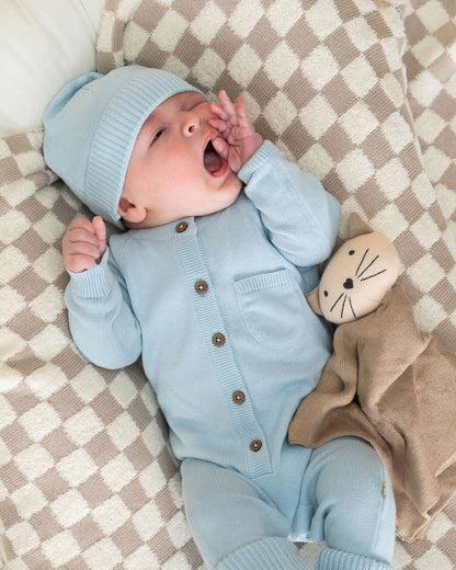 Milan Knit Baby Pocket Jumpsuit (Organic Cotton)