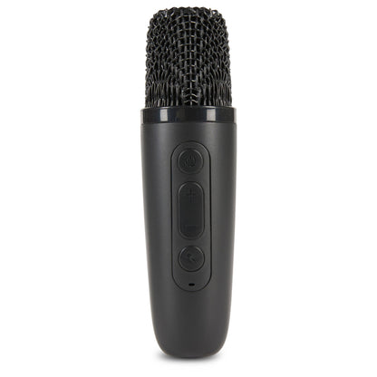 Rock Star Guitar & Microphone Karaoke Set-Black