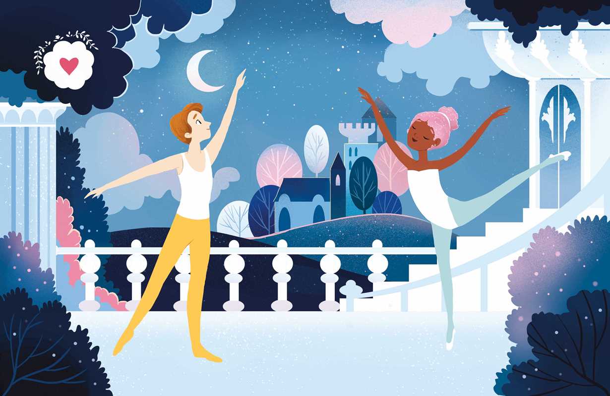 Glittery Dancers Sticker Book by SARA UGOLOTTI