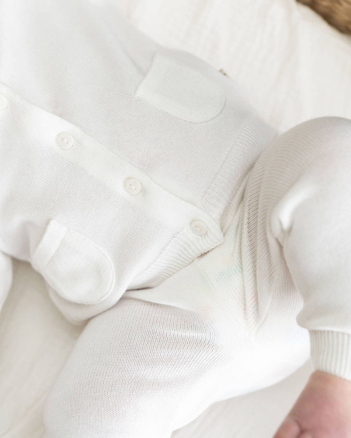 Milan Knit Baby Pocket Pants (Organic Cotton)