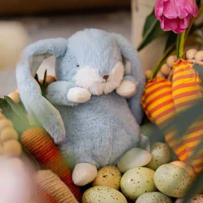Tiny Nibble 8" Bunny - Maui Blue