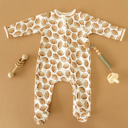 Magnolia Baby Little Champs Zip Footie