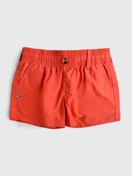 Prodoh Boys' Outrigger Performance Shorts in Watermelon
