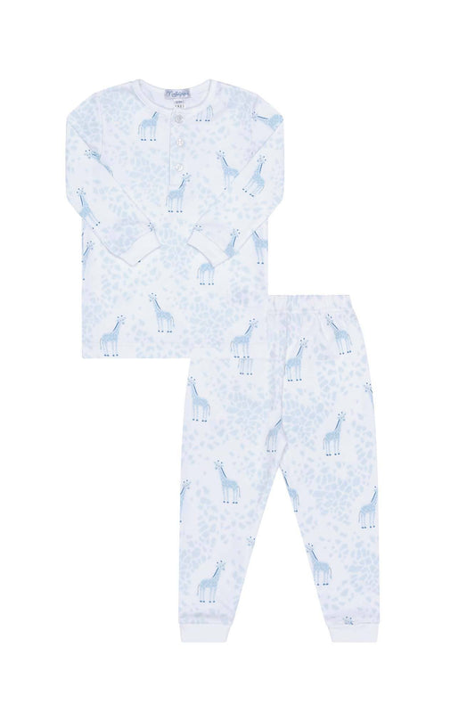 Nellapima Blue Giraffe Print Pajama